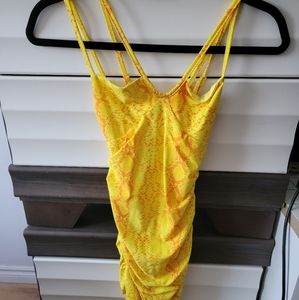 Snake Yellow Orange TigerMist Dress